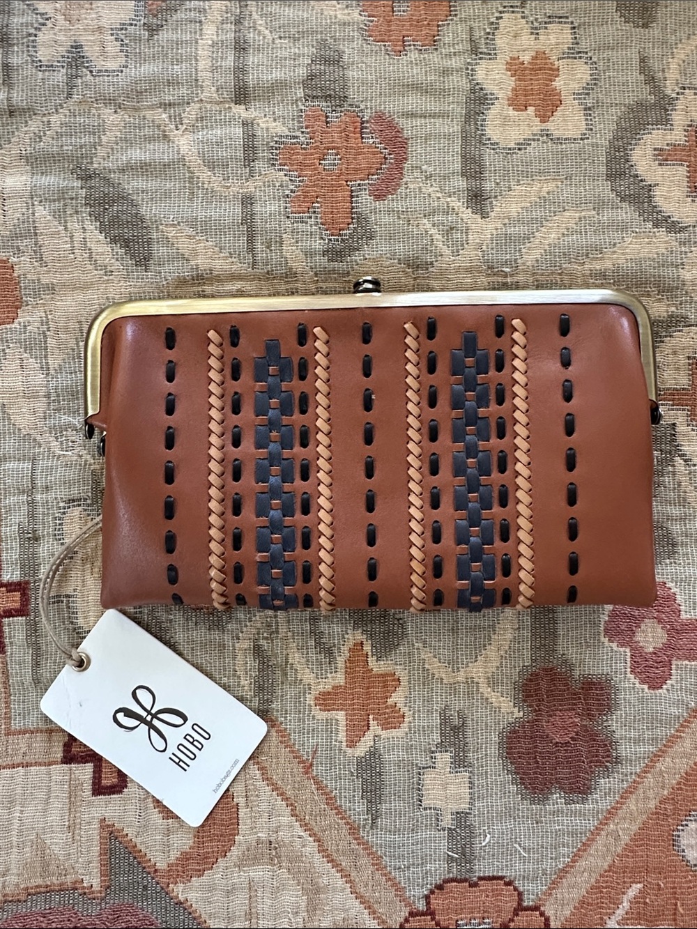 NWT HOBO Lauren Clutch Wallet, Timberline - Picture 1 of 5
